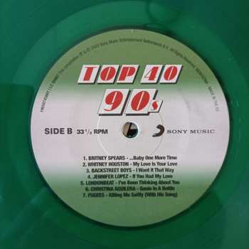 LP Various: Top 40 90s  CLR | LTD