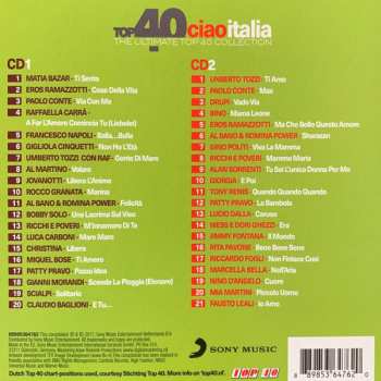 2CD Various: Top 40 Ciao Italia (The Ultimate Top 40 Collection) DIGI