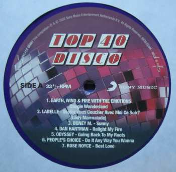 LP Various: Top 40 Disco CLR | LTD