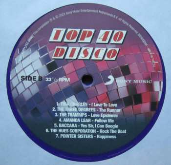 LP Various: Top 40 Disco CLR | LTD