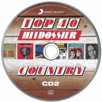 4CD Various: Top 40 Hitdossier Country