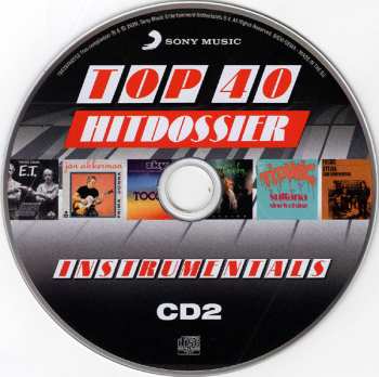 3CD Various: Top 40 Hitdossier Instrumentals