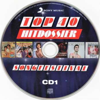 3CD Various: Top 40 Hitdossier Songfestival