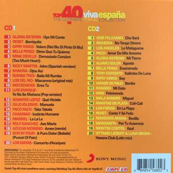 2CD Various: Top 40 Viva España (The Ultimate Top 40 Collection)