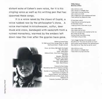 CD Various: Tower Of Song (The Songs Of Leonard Cohen)