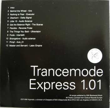 CD Various: Trancemode Express 1.01 - A Trance Tribute To Depeche Mode