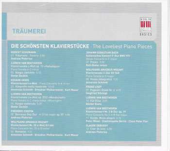 CD Various: Träumerei - Die Schönsten Klavierstücke - The Loveliest Piano Pieces