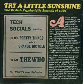 3CD/Set di cofanetti Various: Try A Little Sunshine (The British Psychedelic Sounds Of 1969)
