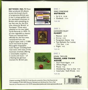 3CD/Set di cofanetti Various: Turtle Records (Pioneering British Jazz 1970 - 1971)