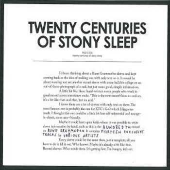 2LP Various: Twenty Centuries Of Stony Sleep