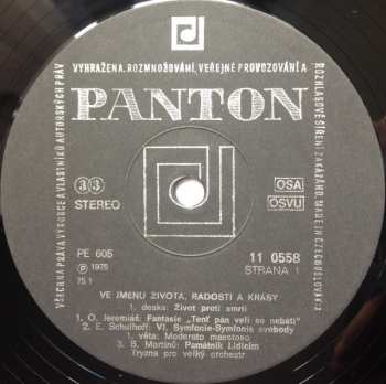10LP/Set di cofanetti Various: Ve Jménu Života Radosti A Krásy (3xLP+BOX+BOOKLET)