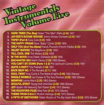 CD Various: Vintage Instrumentals - Volume Five
