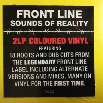 2LP Various: Virgin Front Line - Sounds Of Reality CLR