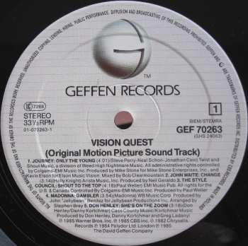 LP Various: Vision Quest (Original Motion Picture Sound Track)