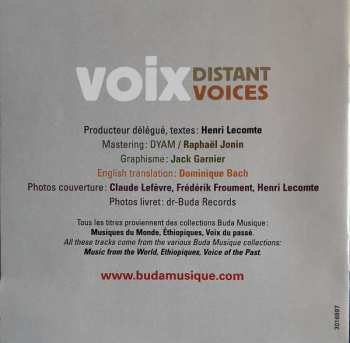 2CD Various: Voix = Distant Voices
