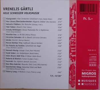 CD Various: Vrenelis Gärtli (Neue Schweizer Volksmusik)