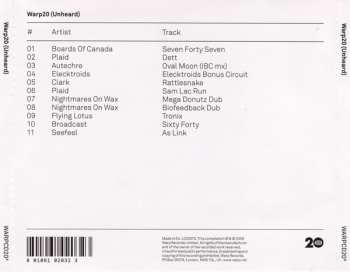 CD Various: Warp20 (Unheard)