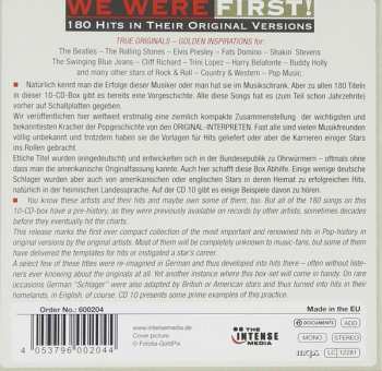 10CD/Set di cofanetti Various: We Were First! (180 Hits In Their Original Versions)