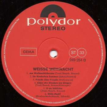 LP Various: Weisse Weihnacht - Weltstars Singen Weihnachtslieder