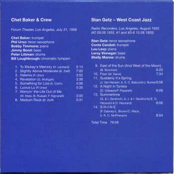 10CD/Set di cofanetti Various: West Coast Jazz