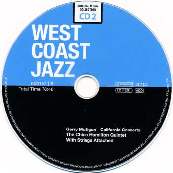 10CD/Set di cofanetti Various: West Coast Jazz