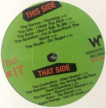 LP Various: What Is It - What Records (Los Angeles) Punk Rock 1977-1983