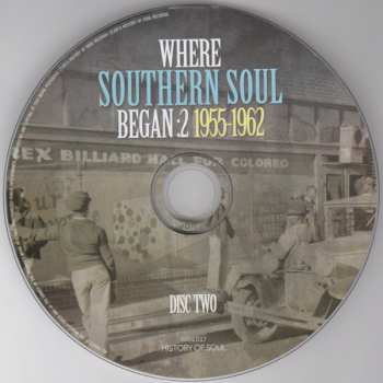 2CD Various: Where Southern Soul Began: 2 1955-1962