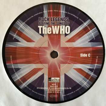 2LP Various: Rock Legends Playing The Songs Of The Who
