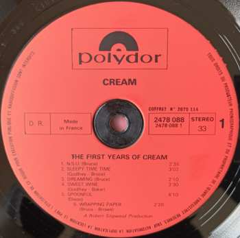 4LP/Set di cofanetti Various: First Years Of Who, Cream, Procol Harum, Beatles