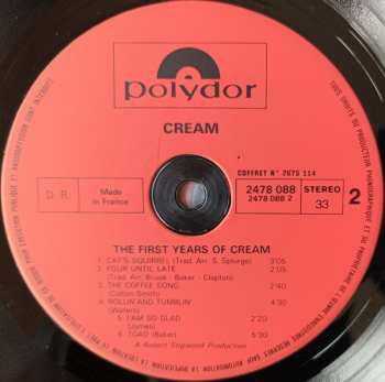 4LP/Set di cofanetti Various: First Years Of Who, Cream, Procol Harum, Beatles