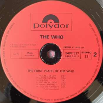 4LP/Set di cofanetti Various: First Years Of Who, Cream, Procol Harum, Beatles