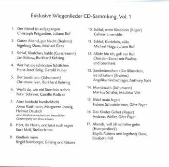 CD/Set di cofanetti Various: Wiegenlieder (Exklusive Wiegenlieder CD-Sammlung, Vol. 1)