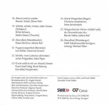 CD/Set di cofanetti Various: Wiegenlieder (Exklusive Wiegenlieder CD-Sammlung, Vol. 1)