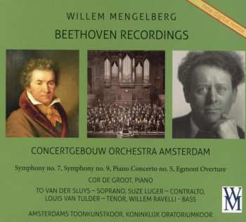 Album Various: Willem Mengelberg - Beethoven Recordings