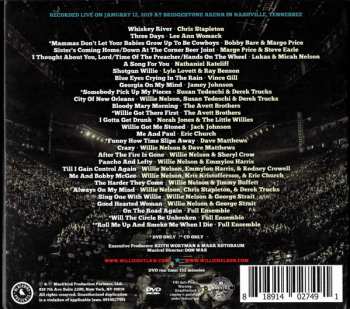 2CD/DVD Various: Willie Nelson American Outlaw (All-Star Concert) DLX