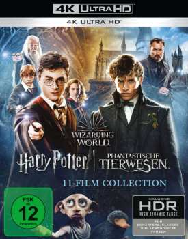 11Blu-ray Various: Wizarding World (harry Potter & Phantastische Tierwesen) (11-film Collection) (ultra Hd Blu-ray)