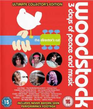 2Blu-ray Various: Woodstock 3 Days Of Peace And Music: The Director's Cut - Ultimate Collector's Edition