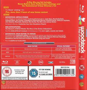 2Blu-ray Various: Woodstock 3 Days Of Peace And Music: The Director's Cut - Ultimate Collector's Edition