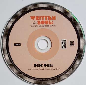 7CD/Set di cofanetti Various: Written In Their Soul: The Stax Songwriter Demos