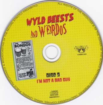 6CD/Set di cofanetti Various: Wyld Beests And Weirdos (Gods Of British 60's R&B Beat Punk)