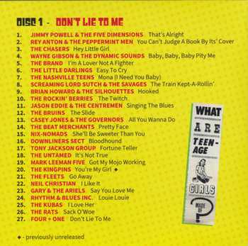 6CD/Set di cofanetti Various: Wyld Beests And Weirdos (Gods Of British 60's R&B Beat Punk)