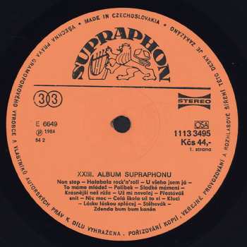 LP Various: XXIII. Album Supraphonu