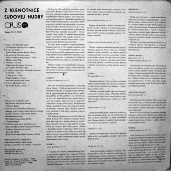 LP Various: Z Klenotnice Ľudovej Hudby