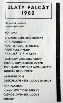 LP Various: Zlatý Palcát 1982