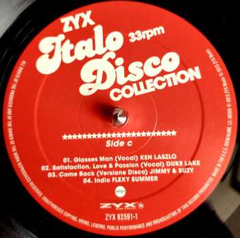3LP Various: ZYX Italo Disco Collection