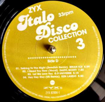 2LP Various: ZYX Italo Disco Collection 3