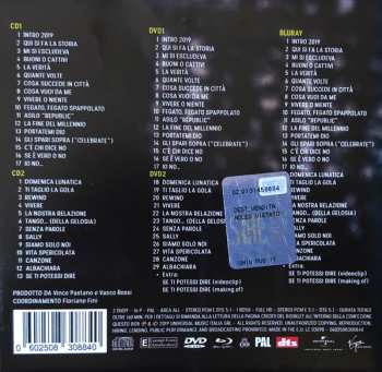 2CD/2DVD/Set di cofanetti/Blu-ray Vasco Rossi: Nonstop Live LTD