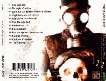 CD Velvet Acid Christ: Between The Eyes Vol. # 4 (1994-1995)