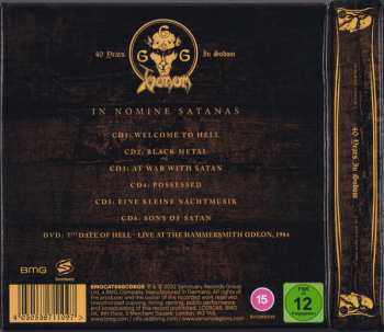 6CD/DVD/Set di cofanetti Venom: In Nomine Satanas