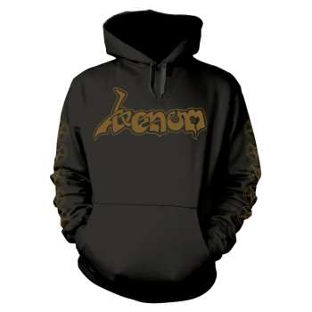 Merch Venom: Felpa con cappuccio Logo Venom (gold)